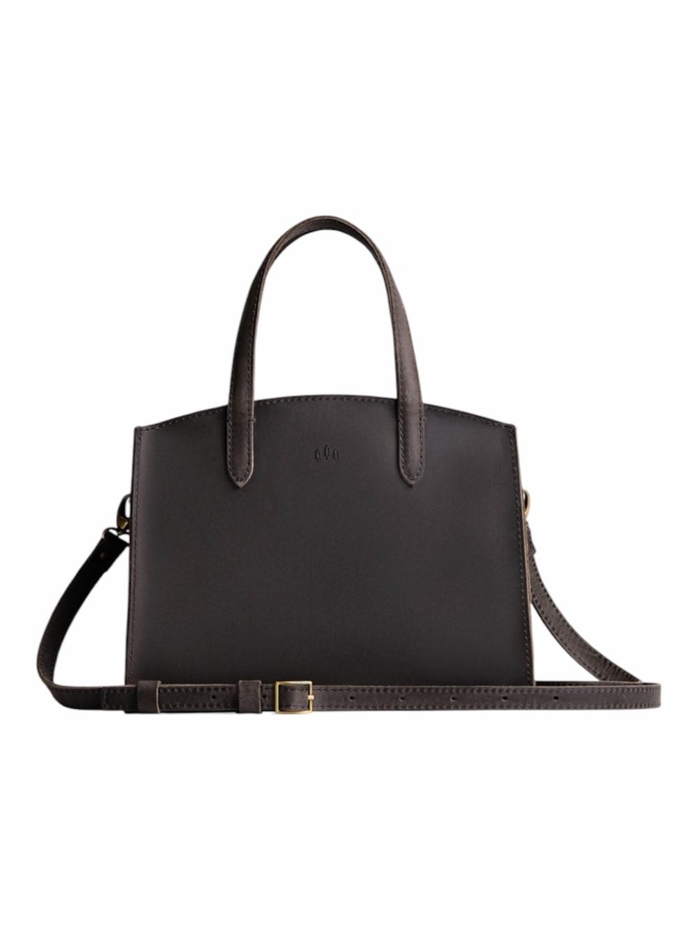 PORTLAND LEATHER Ashburn Crossbody Tote Medium Full Moon